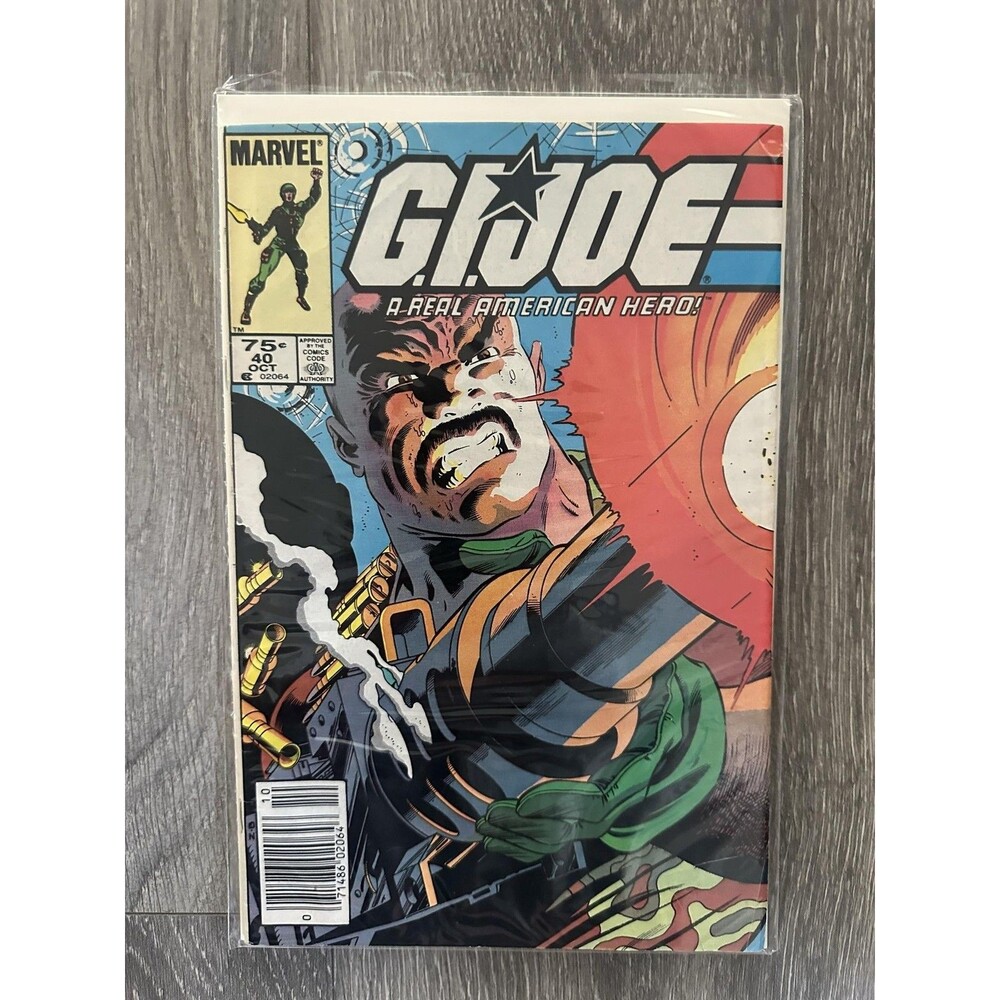 Marvel G.I. Joe: A Real American Hero #40 Single Issue Comic Color Copper Age